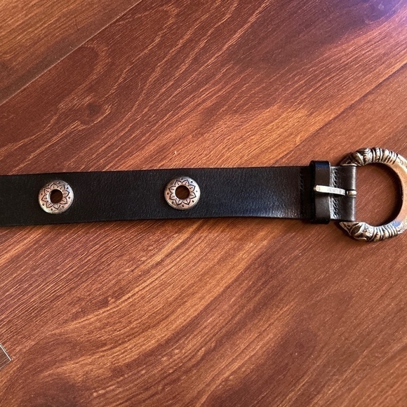 IBEL Albatros Genuine Leather Belt Made in Italy size Medium - Picture 4 of 10